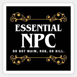 Essential NPC Character Tabletop RPG Addict Magnet